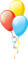 Party Balloon Birthday Glossy Free Photo - Free PNG