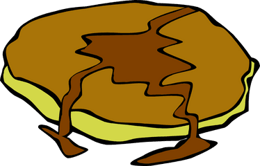 Pancake Breakfast Food - Free Vector Graphic On Pixabay Flat As A Pancake Meaning Png