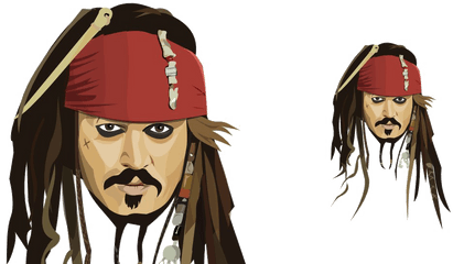 Jack Sparrow Transparent Image - Jack Sparrow Vector Art Png