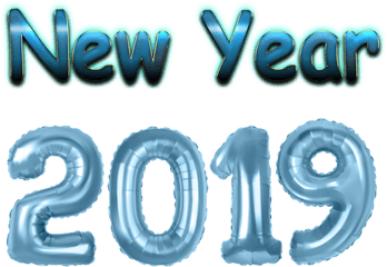 New Year 2019 Png Clipart - Clip Art Library Calligraphy