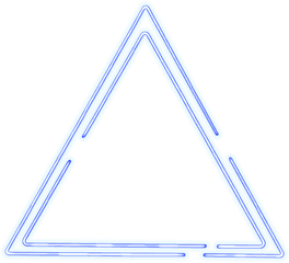 Neon Triangle Transparent Png Clipart - Triangle