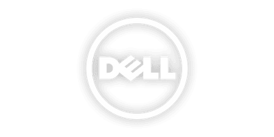 Dell Logo 3D White Png