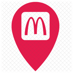 Mcdonalds Icon - Mcdonalds Map Logo Png