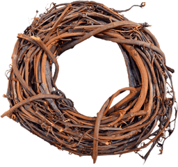 Nest Png Transparent Free Images - Wicker Wreath Transparent Background