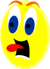 Scared Face Clip Art Gif - Scared Clip Art Png