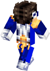 Vegeta Azul Skin Minecraft Skins - Skin Do Vegeta Minecraft Png