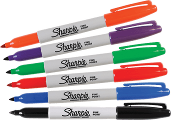 Product Details - Transparent Sharpies Png