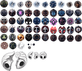 Pc Computer - Hollow Knight Charms Locations Png