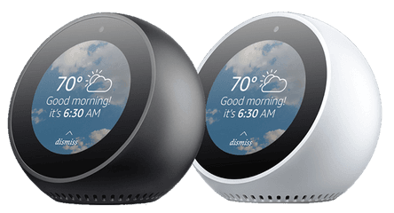 Echo Smart Speaker - Amazon Echo Spot Png