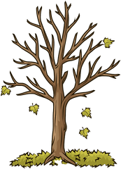 Autumn Tree Clipart Free Download Transparent Png Creazilla - Dibujos De Arboles De OtoÃ±o