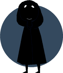 Hooded Figure Smiles Png Image - Ruwanwelisaya Dagaba