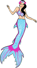 Mermaid Tails For Children And Adults - Silicone Tails Realistic Mermaid Clipart Png