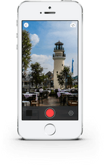 Download Iphone App Design - Mobile Camera App Screen Png