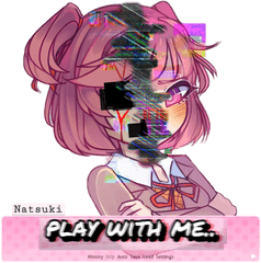 Freetoedit Natsuki Sticker By Inspirationaltwinkle - Hair Design Png