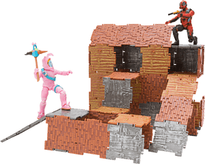 Fortnite Turbo Builder Set 2 Figure Pack Rabbit Raider U0026 Vertex - Fortnite Turbo Builder Png