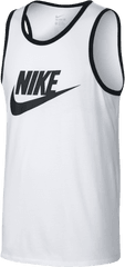 Nike Menu2019s Ace Logo White Tank Top - Nike Tank Tops Png