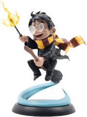 Harry Potter - Harryu0027s First Flight Qfig 5 Inch Vinyl Figure Q Fig Harry Potter Png