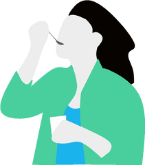 Woman - Eating Tracey Burrows Wellness People Eating Illustration Png