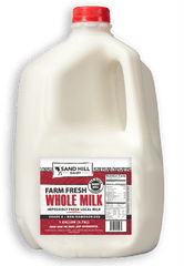 Download Gallon Milk Png - Milk Png Image With No Background Farm Fresh Whole Milk