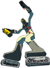 Noise Tanks - Jet Set Radio Future Noise Tanks Png