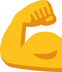 Muscle Arm Emoji Transparent Png - Muscles Clip Art