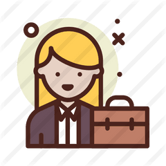 Business Woman - Free People Icons Woman Host Icon Png