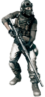 Battlefield Bad Weapon Company Soldier Free Download Image - Free PNG