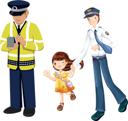 Image Royalty Free Stock Car Alarm - Traffic Police Man Png