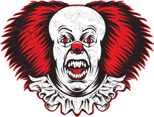 Download The Clown Face - Scary Clown Face Png