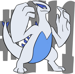 Daily Pokemon 249 - Lugia Pokemon Cartoon Png