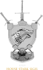 Download Hd House Stark Sigil - Game Of Thrones Png