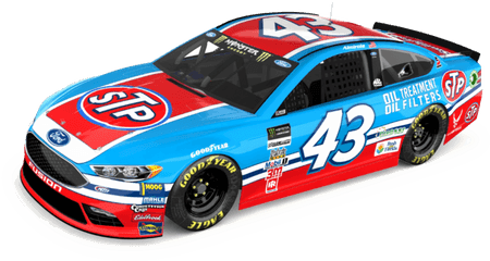 Darlington Raceway Nascar Throwback Car - Richard Petty Car 2018 Png