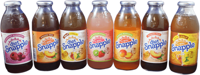 Diet Snapple - Snapple Bottles Png