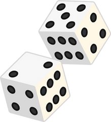 Download Two Dice Transparent Png Image - Two Dice Transparent Background