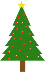 Christmas Tree Star - Gifts Under The Tree Clipart Png