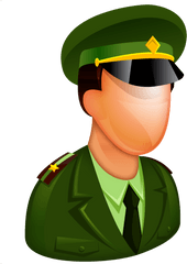 Army Png Icon 131506 - Army Officer Clipart