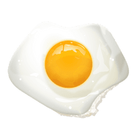 Fried Egg Half Free HD Image - Free PNG