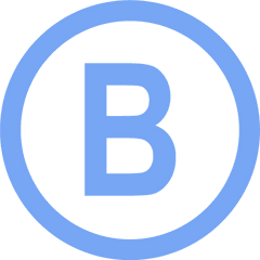 Transparent B Logo Picture - Material Design Info Icon Png