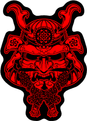 Samurai Mask Png 1 Image - Japanese Tattoo Samurai Mask