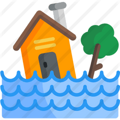 Flood - Natural Disasters Clipart Png