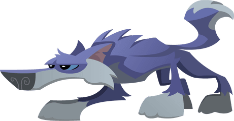 Transparent Wolf Animal Jam - Clip Art Library Animal Jam Wolf Png