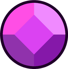 Gem Clipart Violet - Steven Universe Purple Diamond Gemstone Png