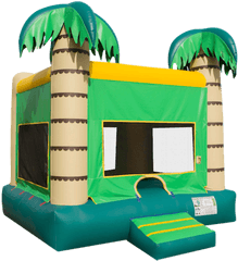 Palm Tree Bounce House - Inflatable Png