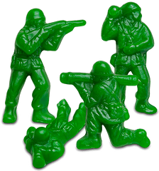 Gummi Army Guys - Albanese Confectionery Green Gummy Army Gummy Green Army Men Png