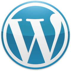 Wordpress Blue Logo - Logo Wordpress Png