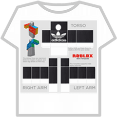 Black Adidas - Roblox Roblox Clown T Shirt Png