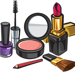 Transparent Makeup Artist Clipart - Cosmetics Clipart Png