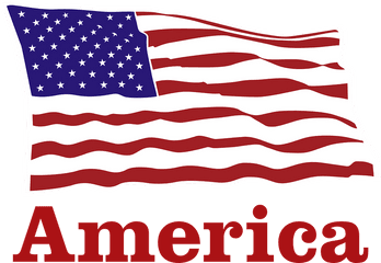 Flag Usa Red - Us Flag Official Colors Png