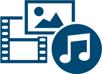 Library Latest Video Clips Png Files - Audio And Video Icon