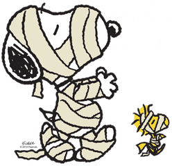 Mummy Snoopy Huh Navi 989520 - Png Halloween Snoopy